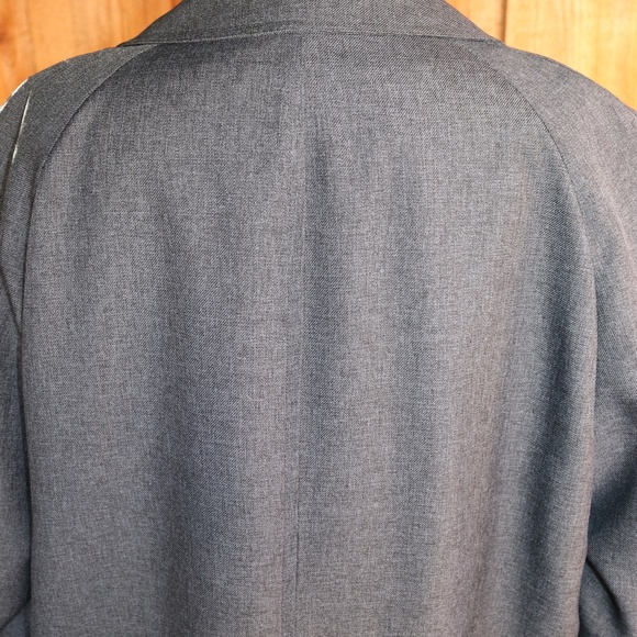 Vintage London Fog Maincoats Charcoal Grey Men's Coat With Removable Liner - Picture 12 of 16